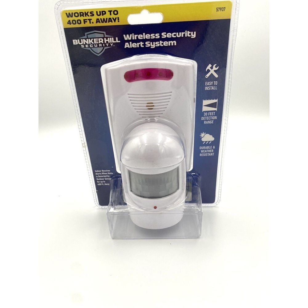 Bunker Hill Wireless Security Driveway Alert‎ System 400ft Range